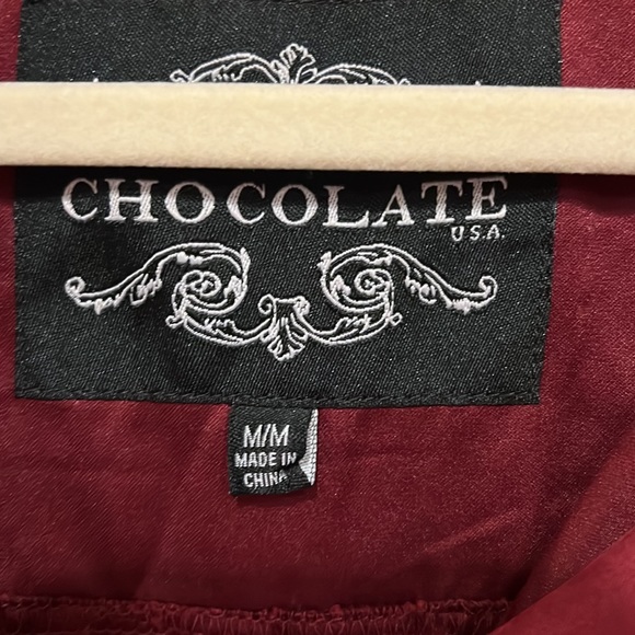 Maroon lightweight zippered jacket - Picture 4 of 4